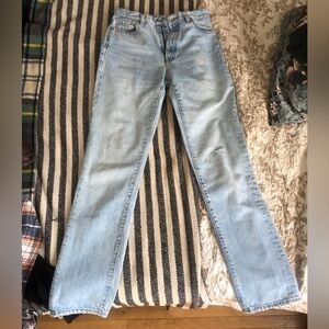Pepe Jeans London Original F1 High Rise straight leg jean.